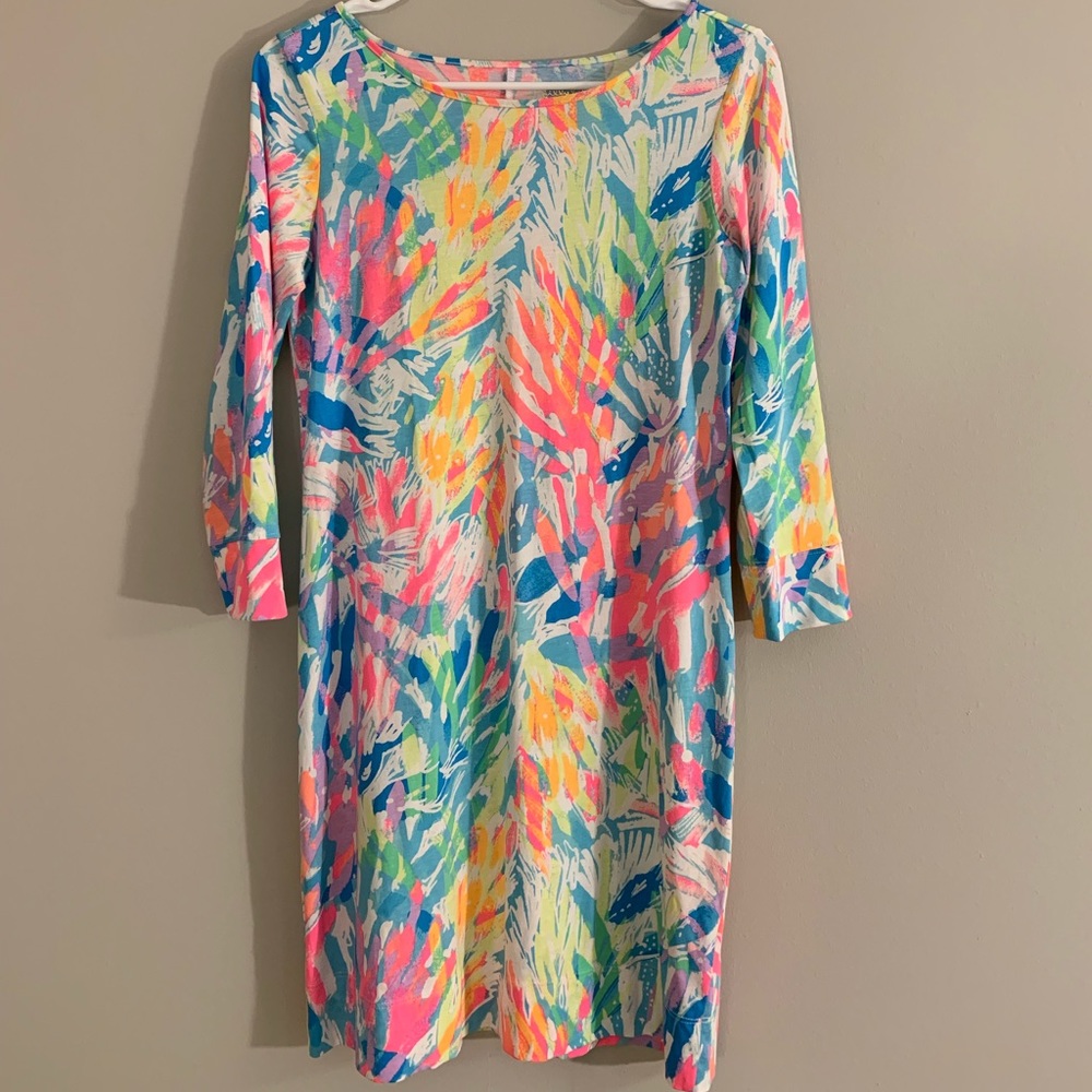 Lilly Pulitzer Sophie Dress: Multi Sparkling Sands